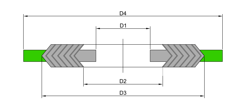 Flanges - ASME B16.47 - Spades/Ring Spacers - 26-60 inch Dimensions